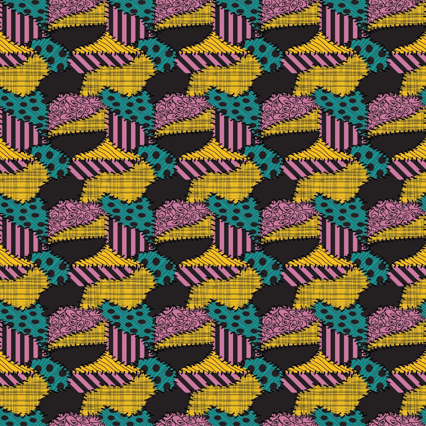 Sally's Dress 12x12 Patterned Vinyl Sheet