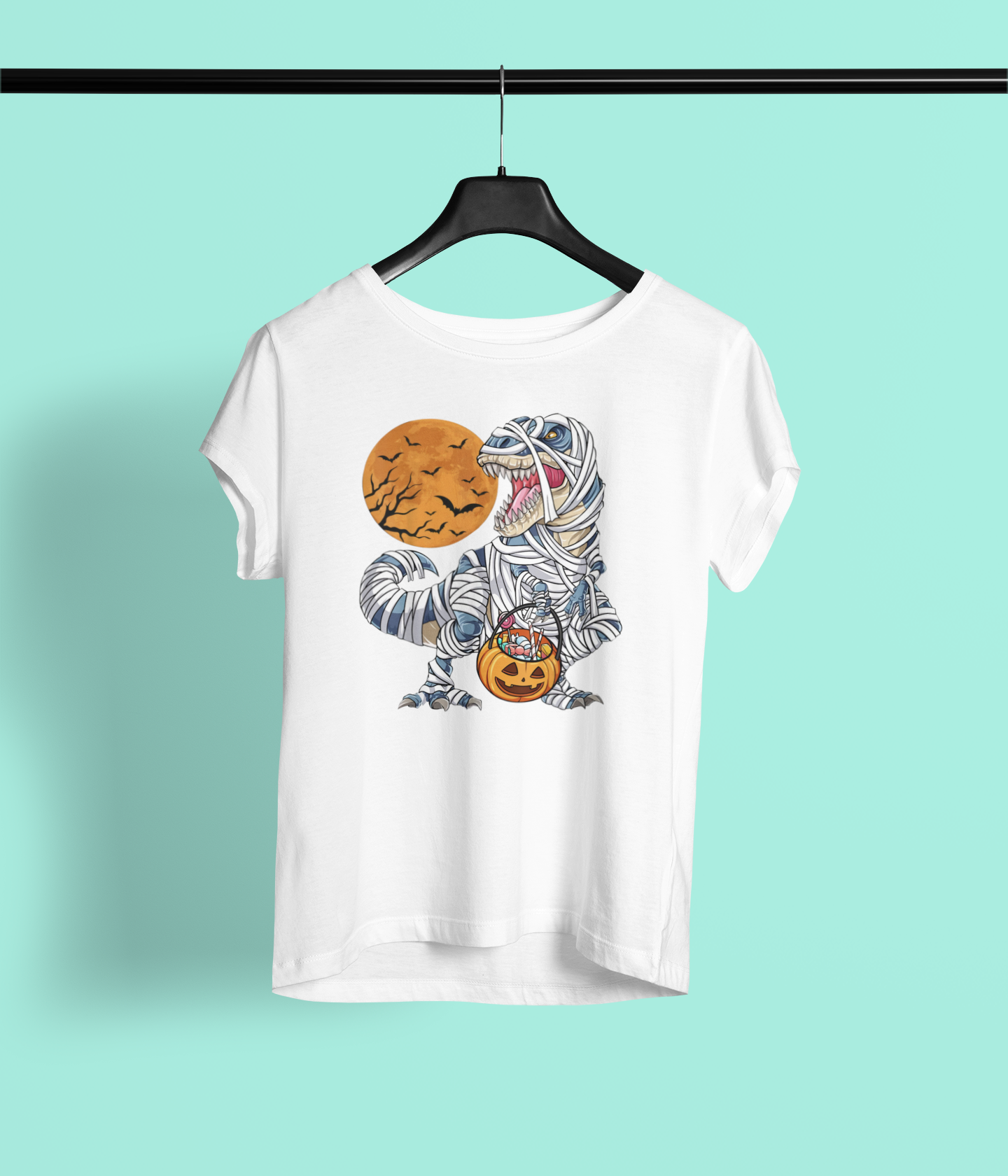 Dino Halloween Sublimation Transfer (Youth Size)