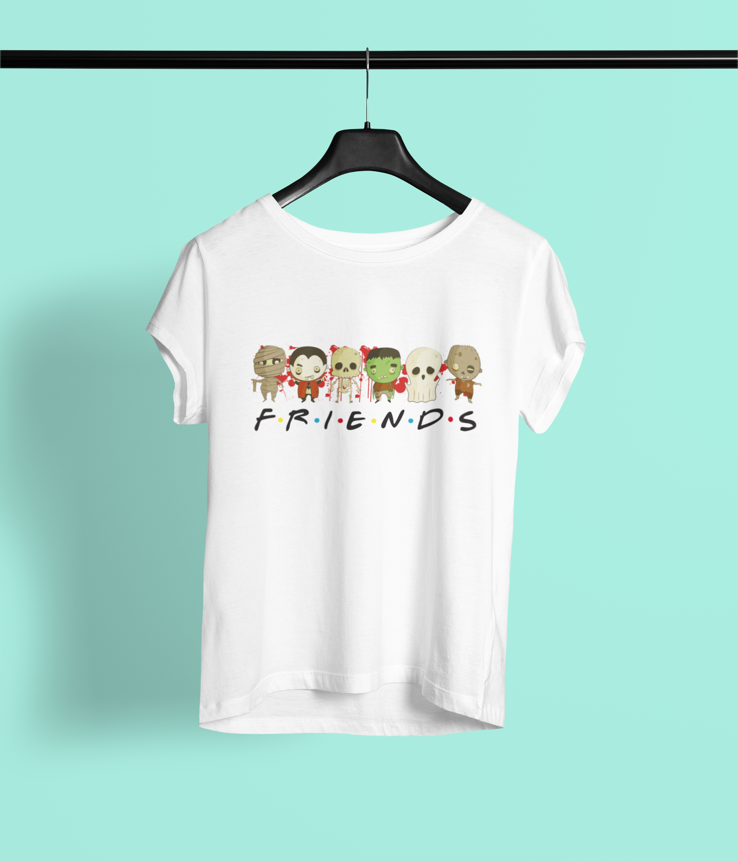 Scary Friends Sublimation Transfer (Youth Size)