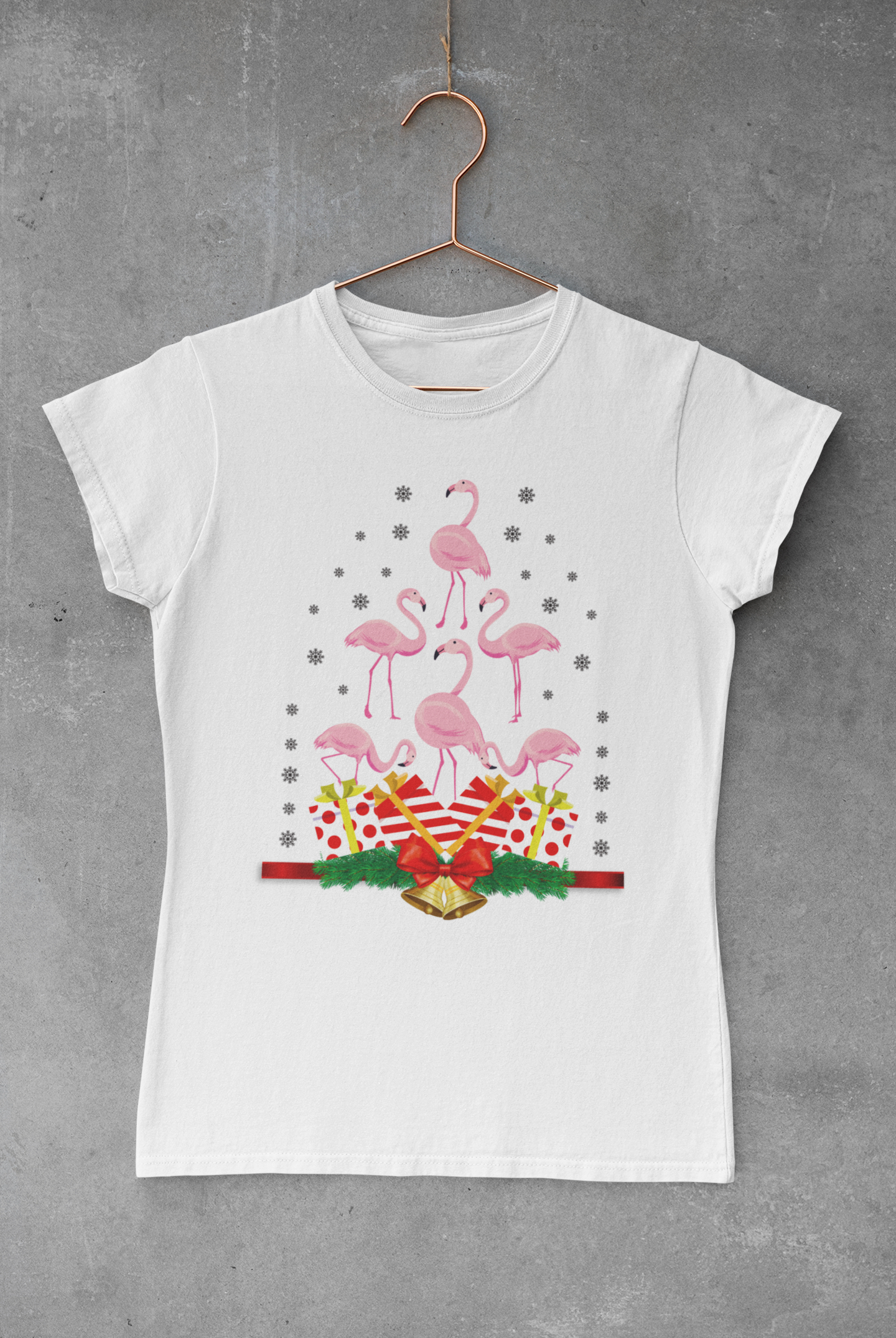 Flamingo Christmas Sublimation Transfer