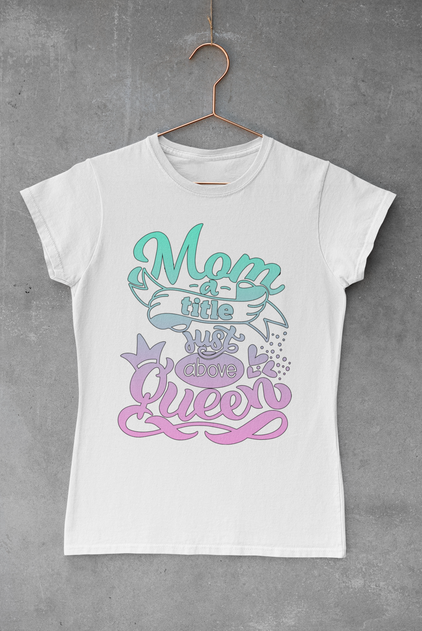 Mom Queen Sublimation Transfer