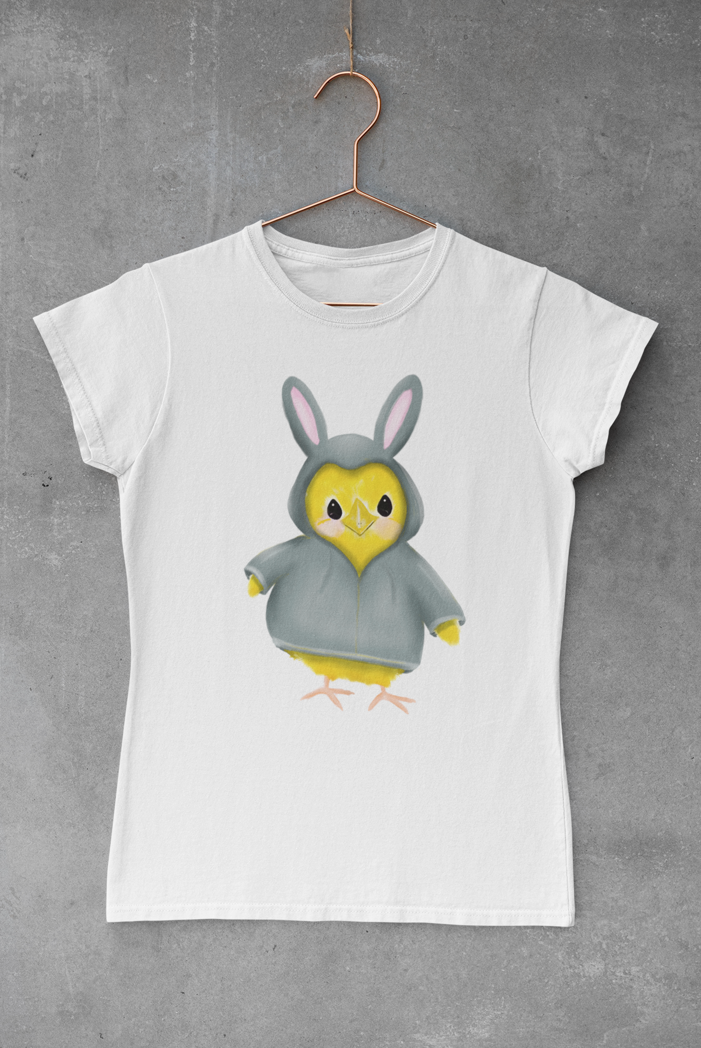 Chick in Hoodie Transfer