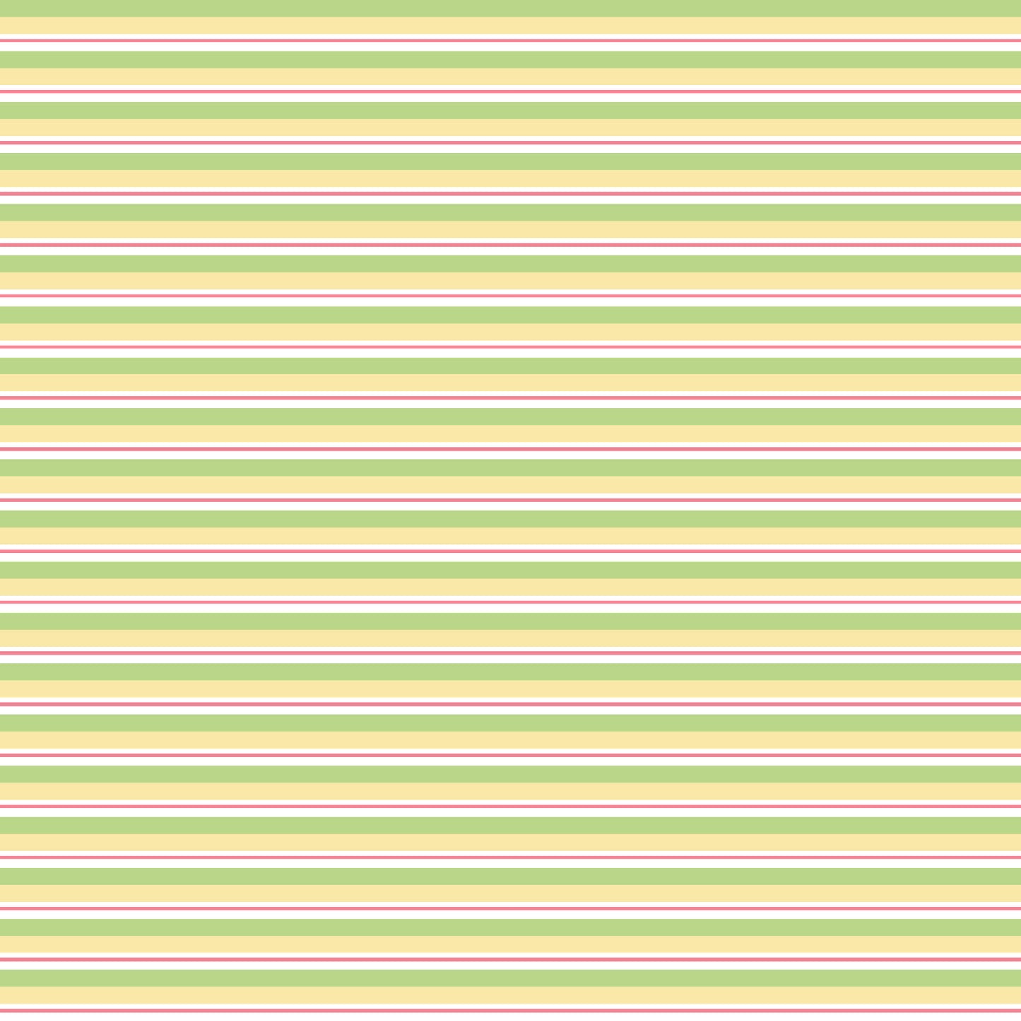 Spring Stripes Patterned Vinyl Sheet