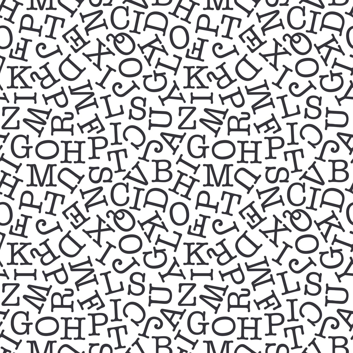 Typewriter Text 12x12 Patterned Vinyl Sheet