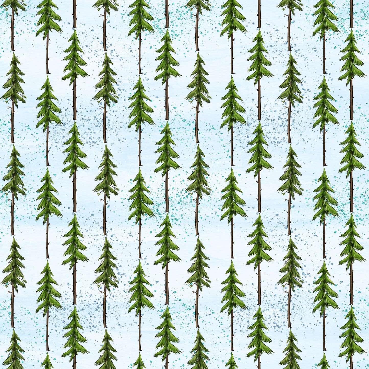 Winter Trees 12x12 Patterned Vinyl Sheet