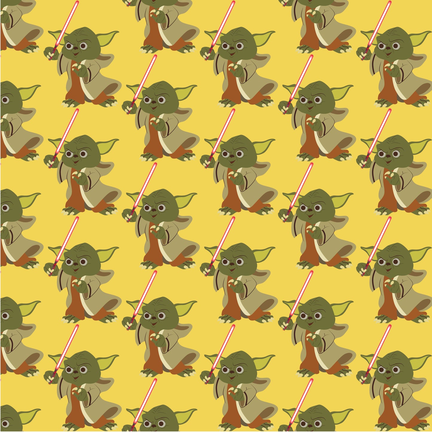 Yoda 12x12 Patterned Vinyl Sheet