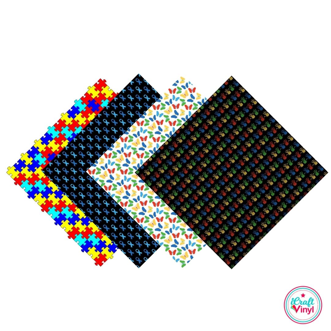 Autism Awareness Patterned Pack