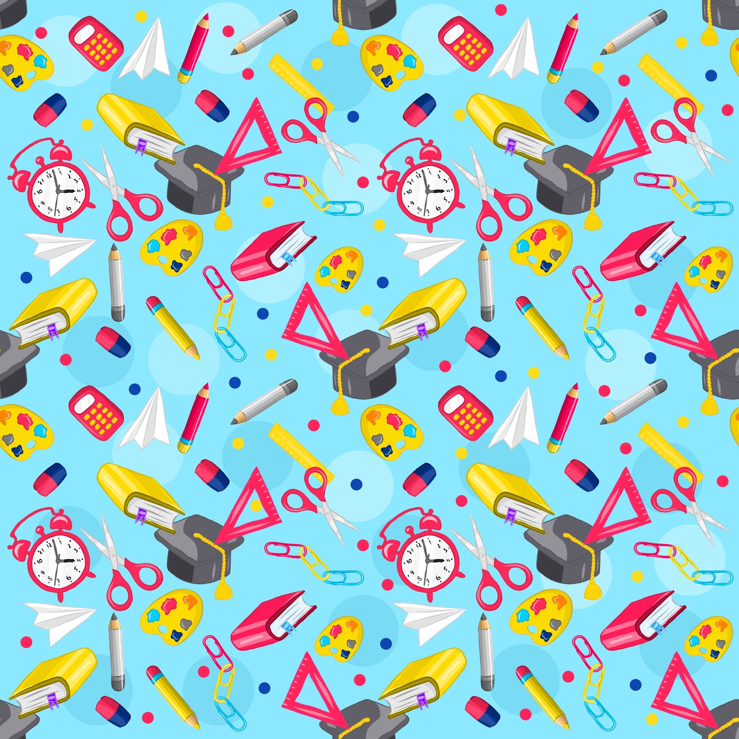 Back to School 12x12 Patterned Vinyl Sheet