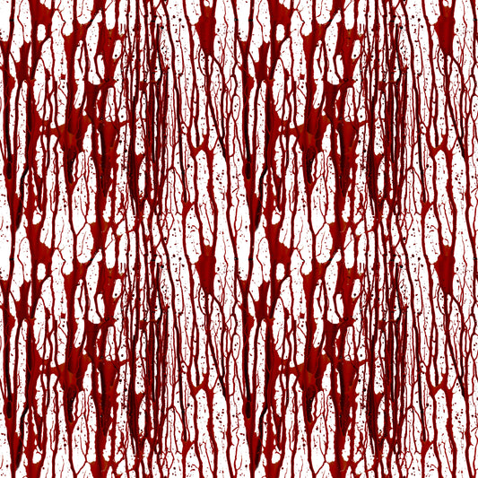 Bloody Drips 12x12 Patterned Vinyl Sheet