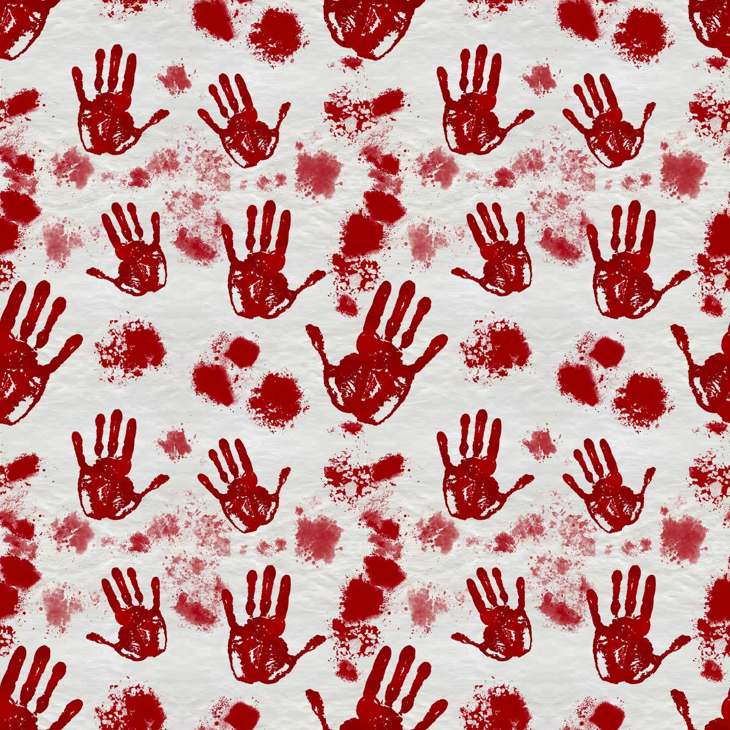 Bloody Hand Prints 12x12 Patterned Vinyl Sheet