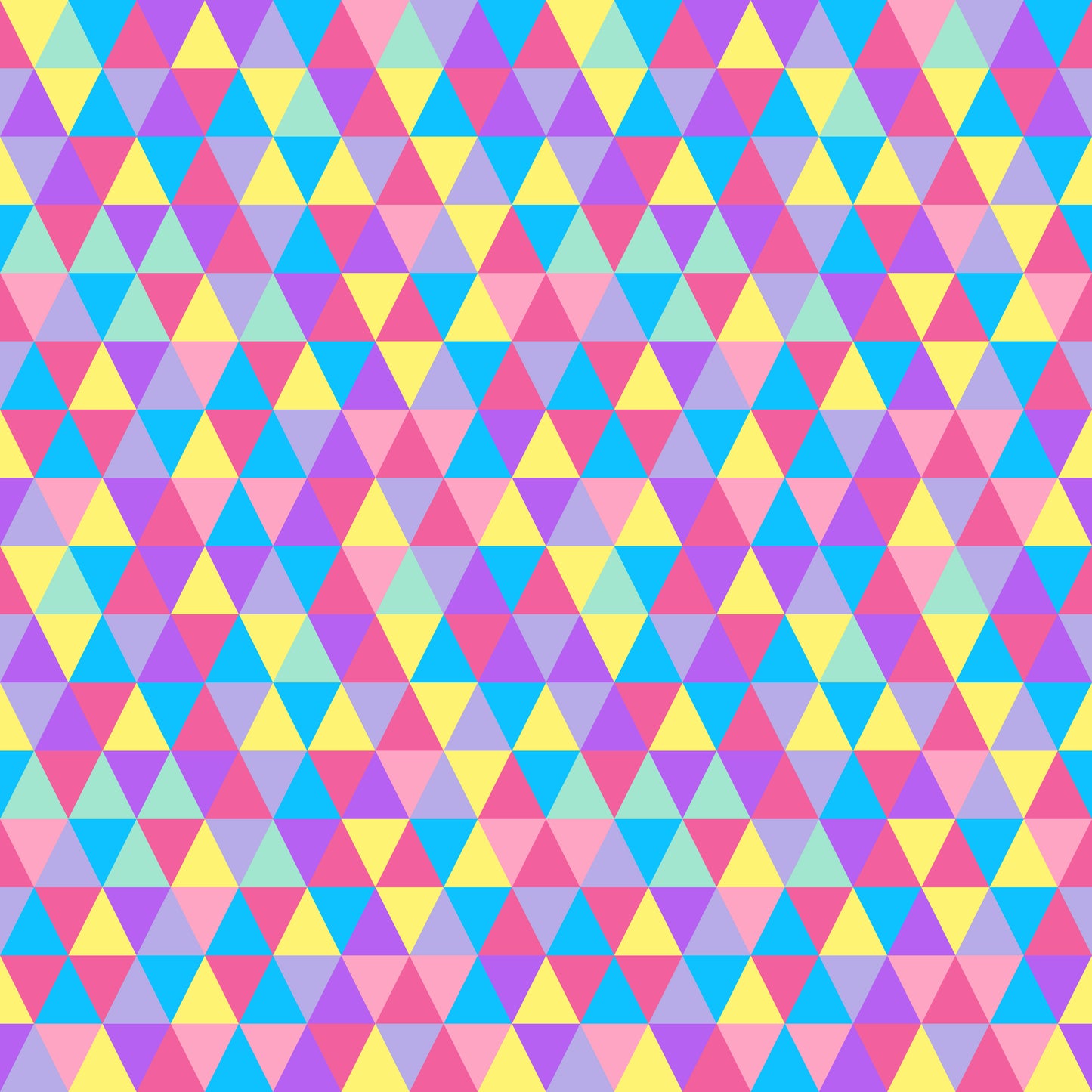 Bright Triangles 12x12 Patterned Vinyl Sheet