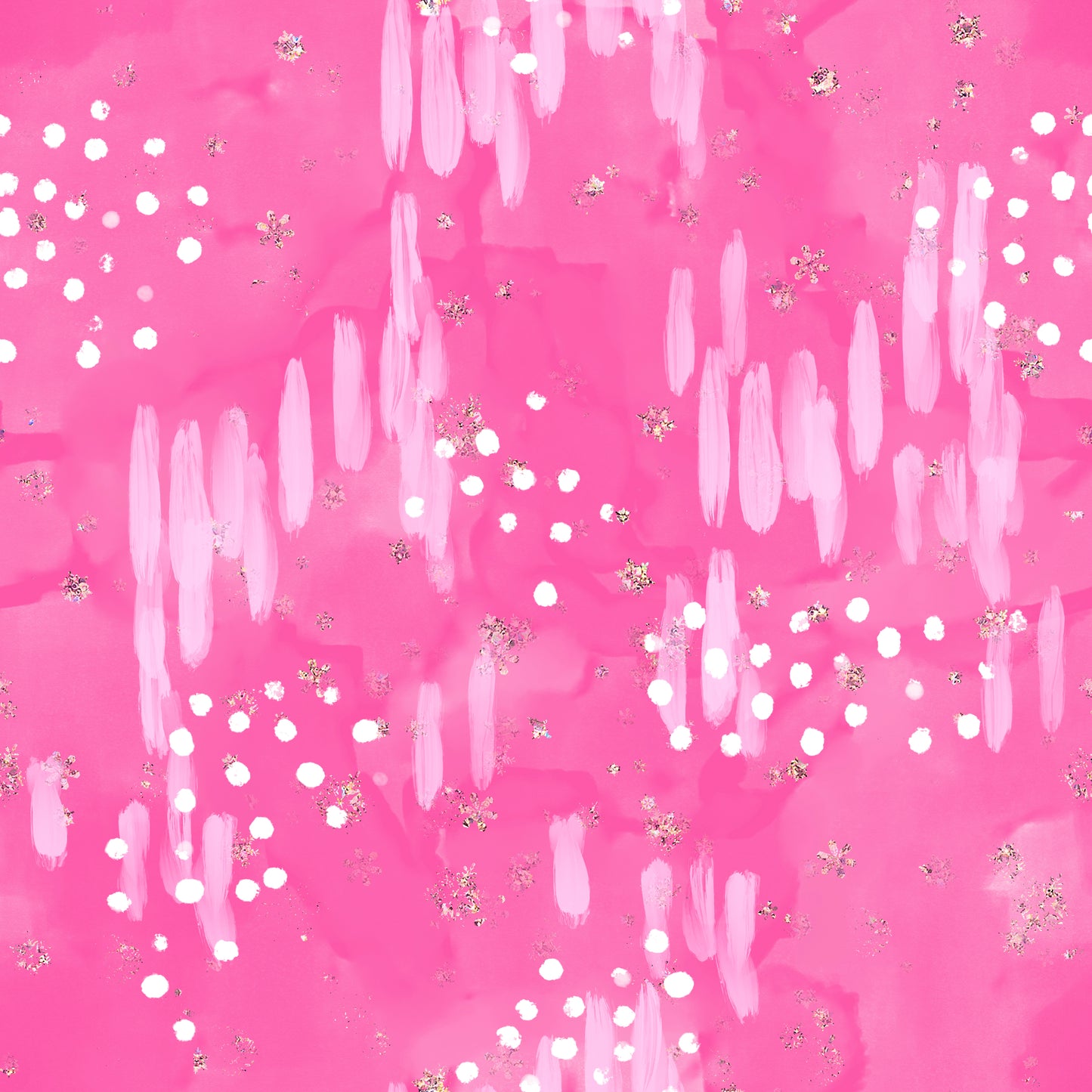 Bubble Gum Pink Brush Splatter 12x12 Patterned Vinyl Sheet