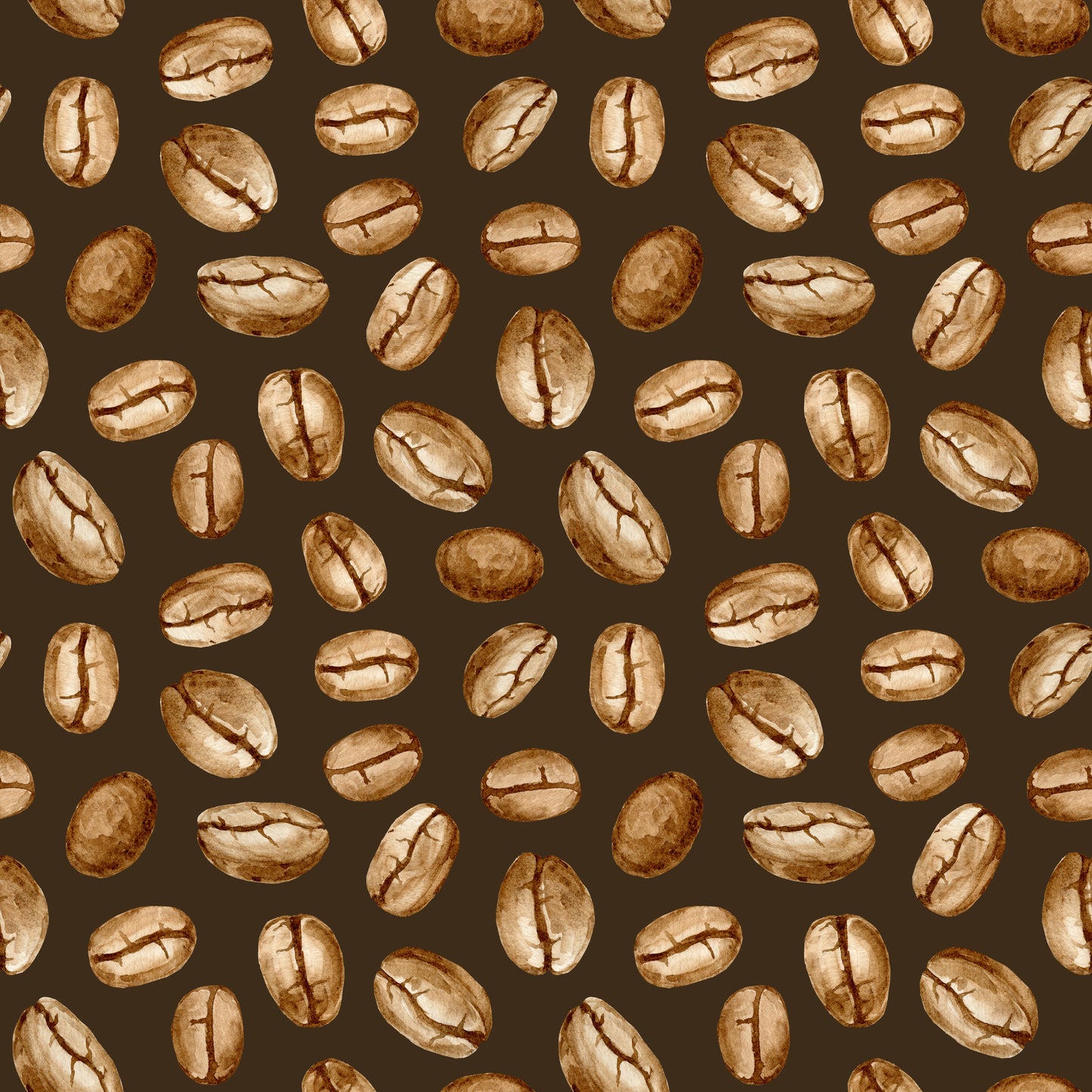 Coffee Beans 12x12 Patterned Vinyl Sheet