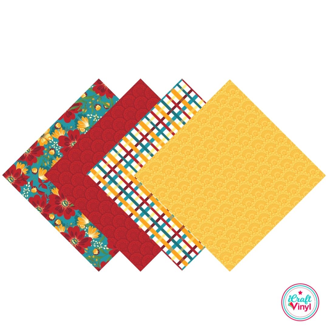 Country Farmhouse Patterned Vinyl Pack