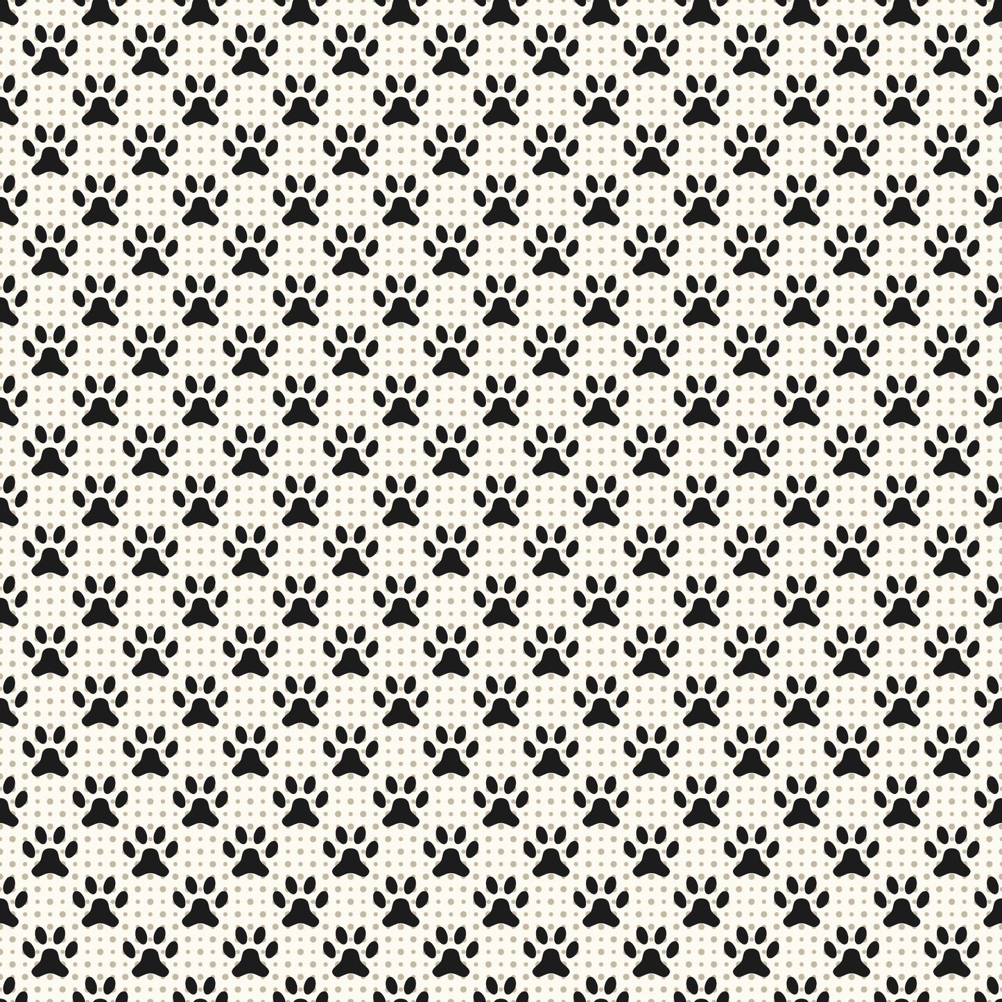 Paw Prints 12x12 Patterned Vinyl Sheet