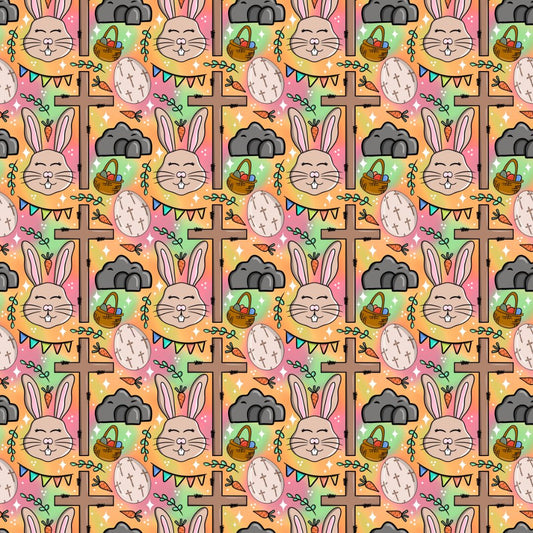 Easter Faith 12x12 Patterned Vinyl Sheet