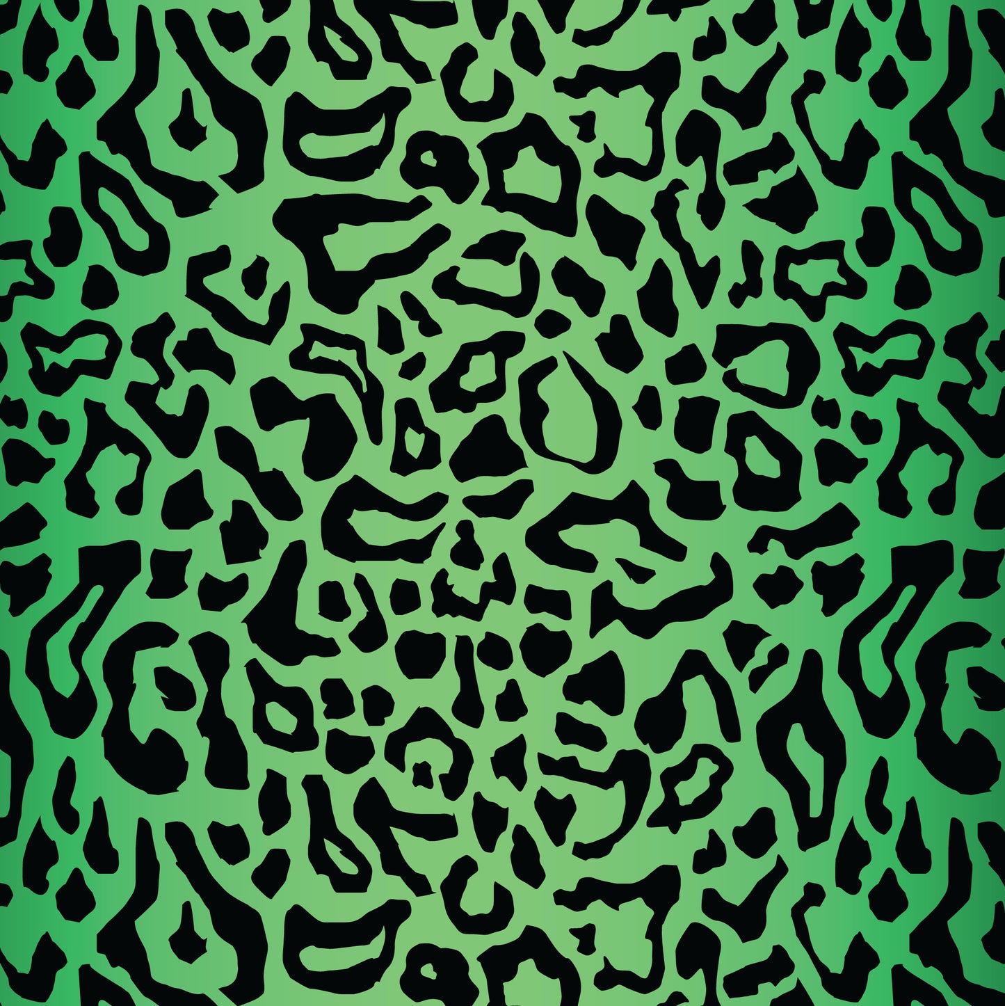 Green Leopard Print 12x12 Patterned Vinyl Sheet