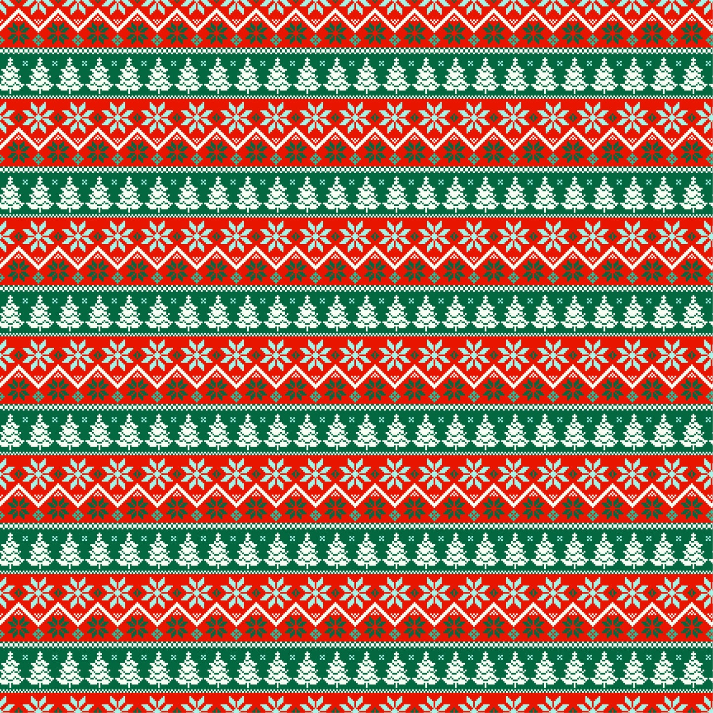 Holiday Sweater 12x12 Patterned Vinyl Sheet