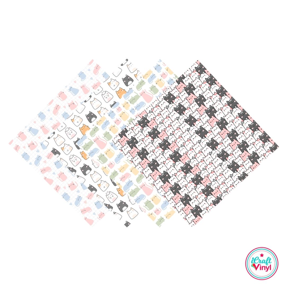 Kitty Cat Patterned Pack