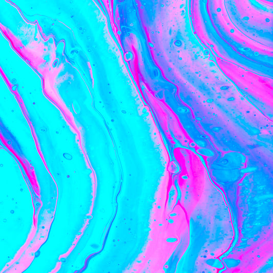 Turquoise Waves 12x12 Patterned Vinyl Sheet