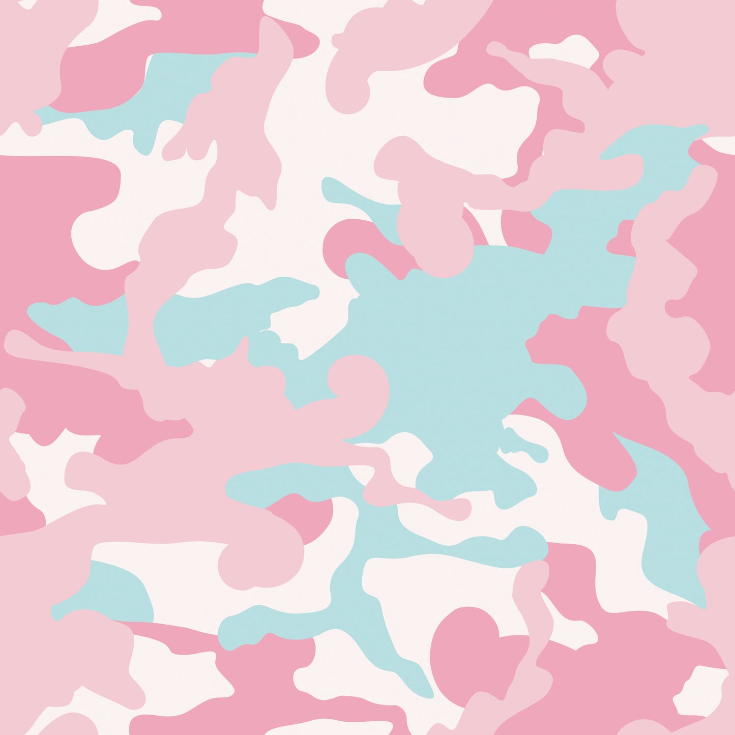 Light Pink Camo 12x12 Patterned Vinyl Sheet