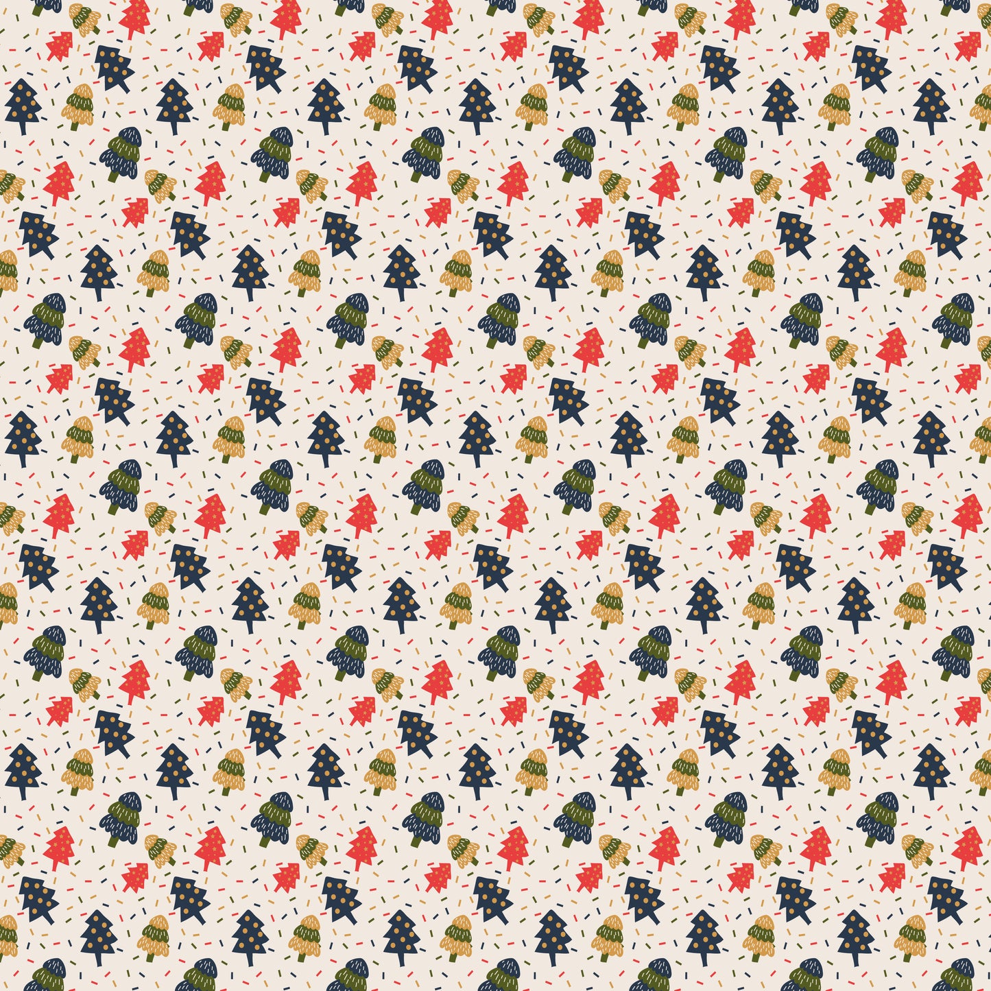 Oh Christmas Trees 12x12 Patterned Vinyl Sheet