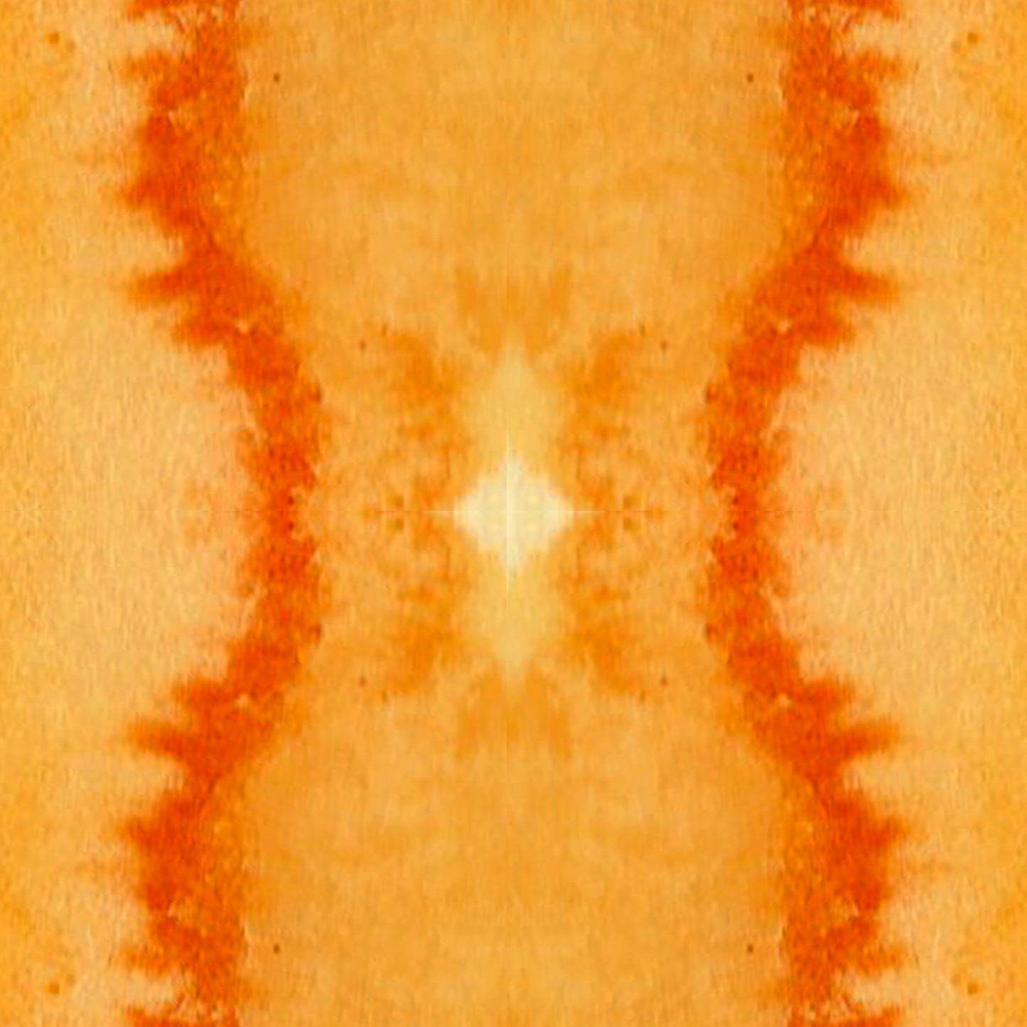 Orange Tie-Dye 12x12 Patterned Vinyl Sheet