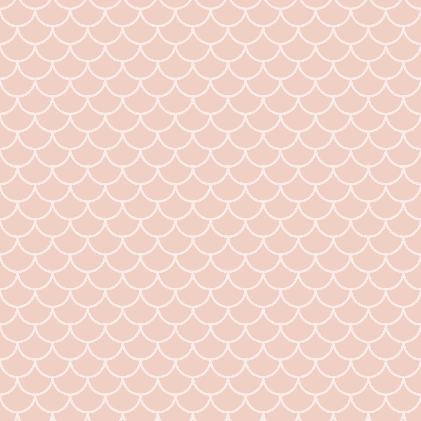 Pale Pink Mermaid Scales Patterned Vinyl Sheet