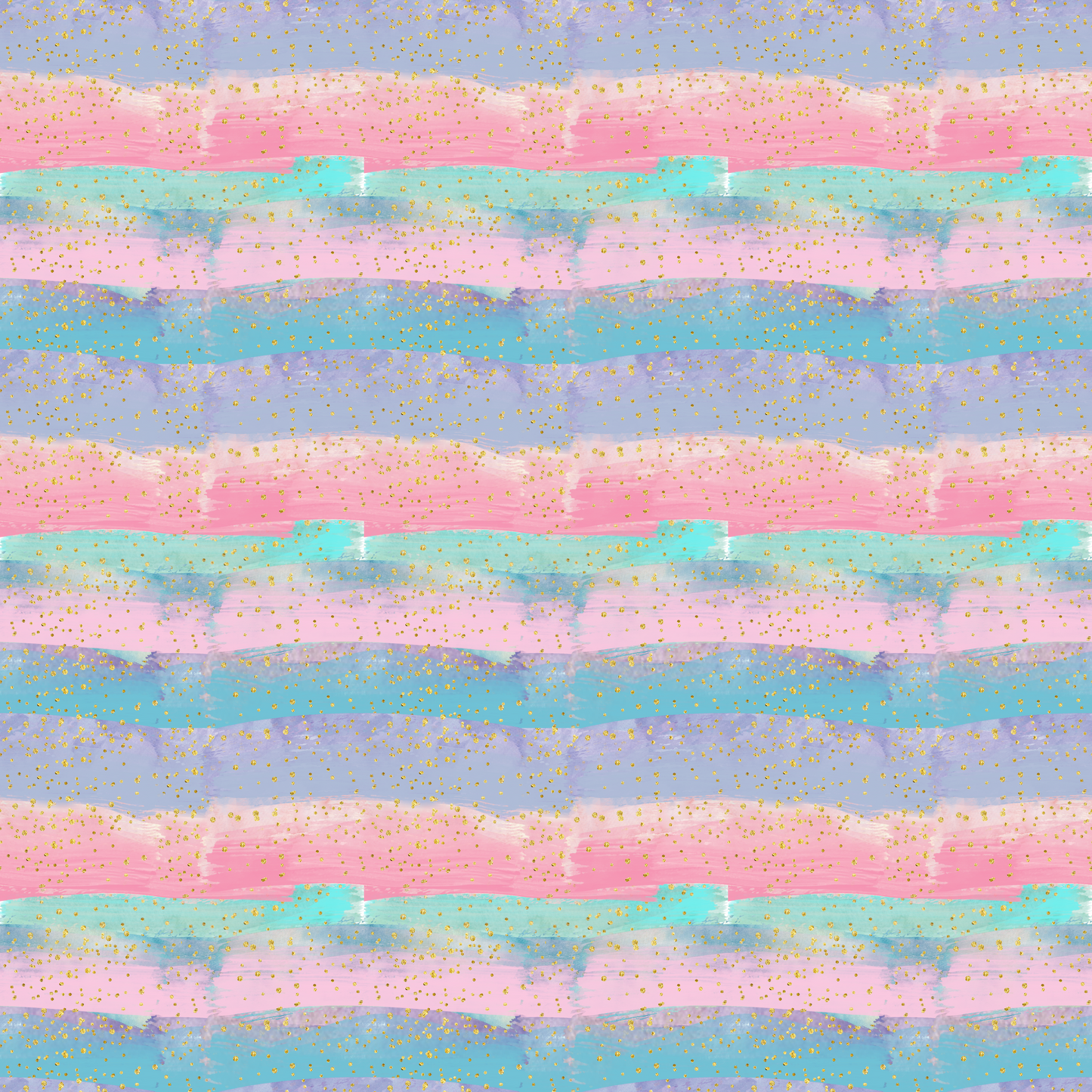 Pastel Paint Brushstrokes Patterned Vinyl Sheet