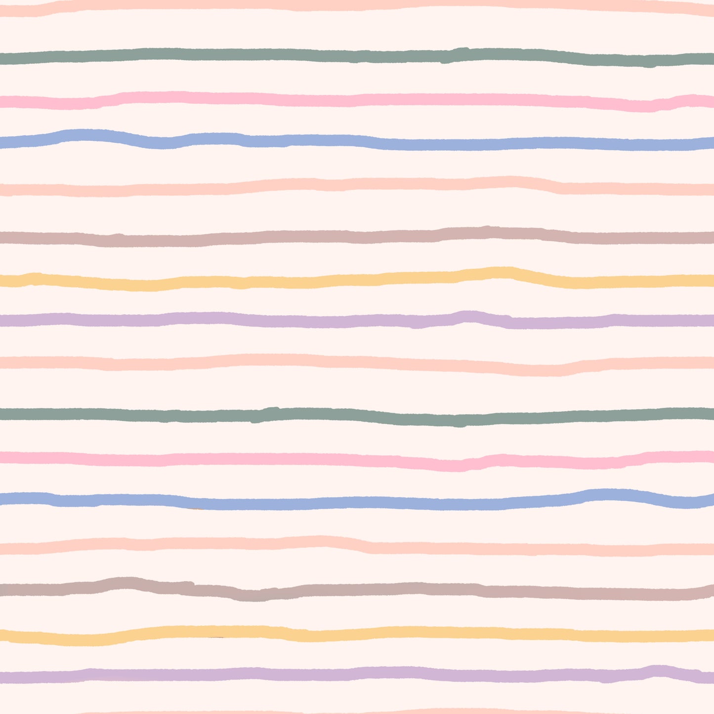Pastel Squiggly Stripes 12x12 Patterned Vinyl Sheet