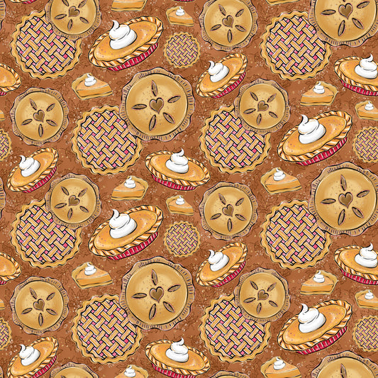 Perfect Pies 12x12 Patterned Vinyl Sheet