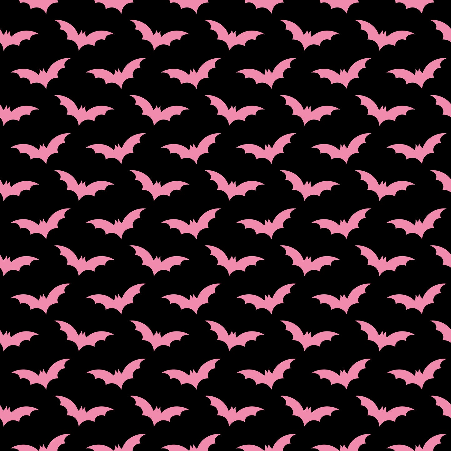 Pink Bats 12x12 Patterned Vinyl Sheet