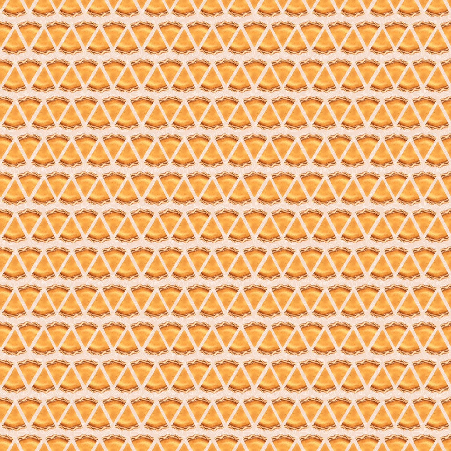 Pumpkin Pie Slices 12x12 Patterned Vinyl Sheet