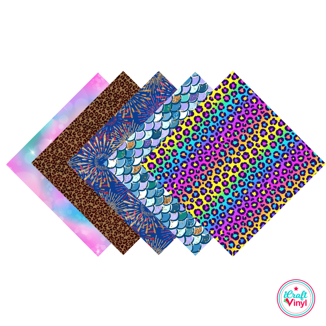 Kelli's Random Patterned HTV Pack