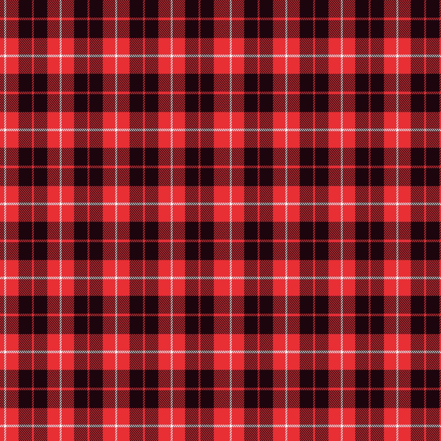 Classic Red Plaid 12x12 Patterned Vinyl Sheet