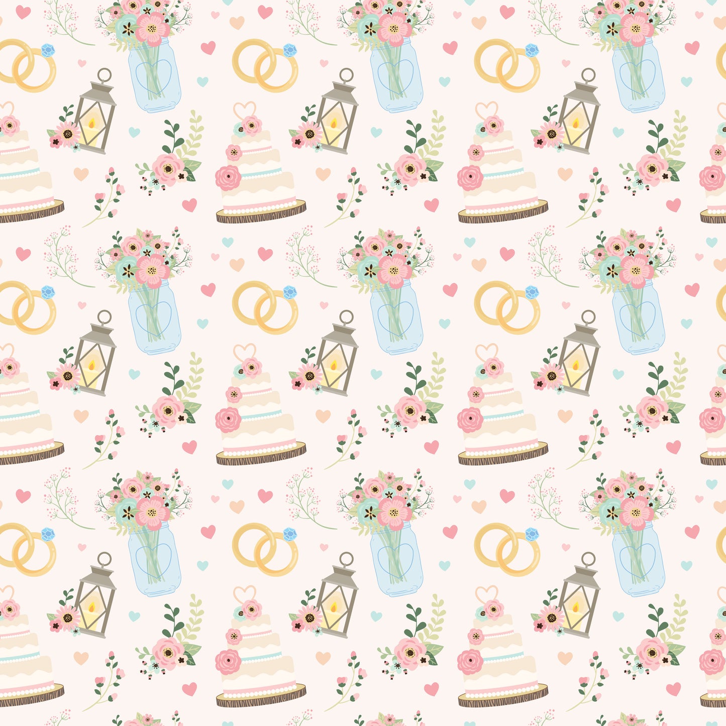 Rustic Wedding V.2 12x12 Patterned Vinyl Sheet