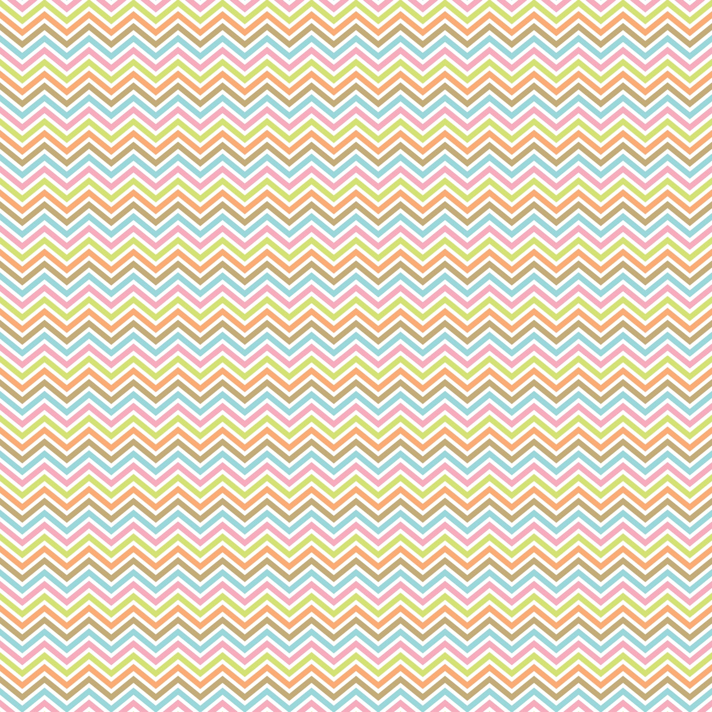 Small Pastel Chevron Stripes 12x12 Patterned Vinyl Sheet