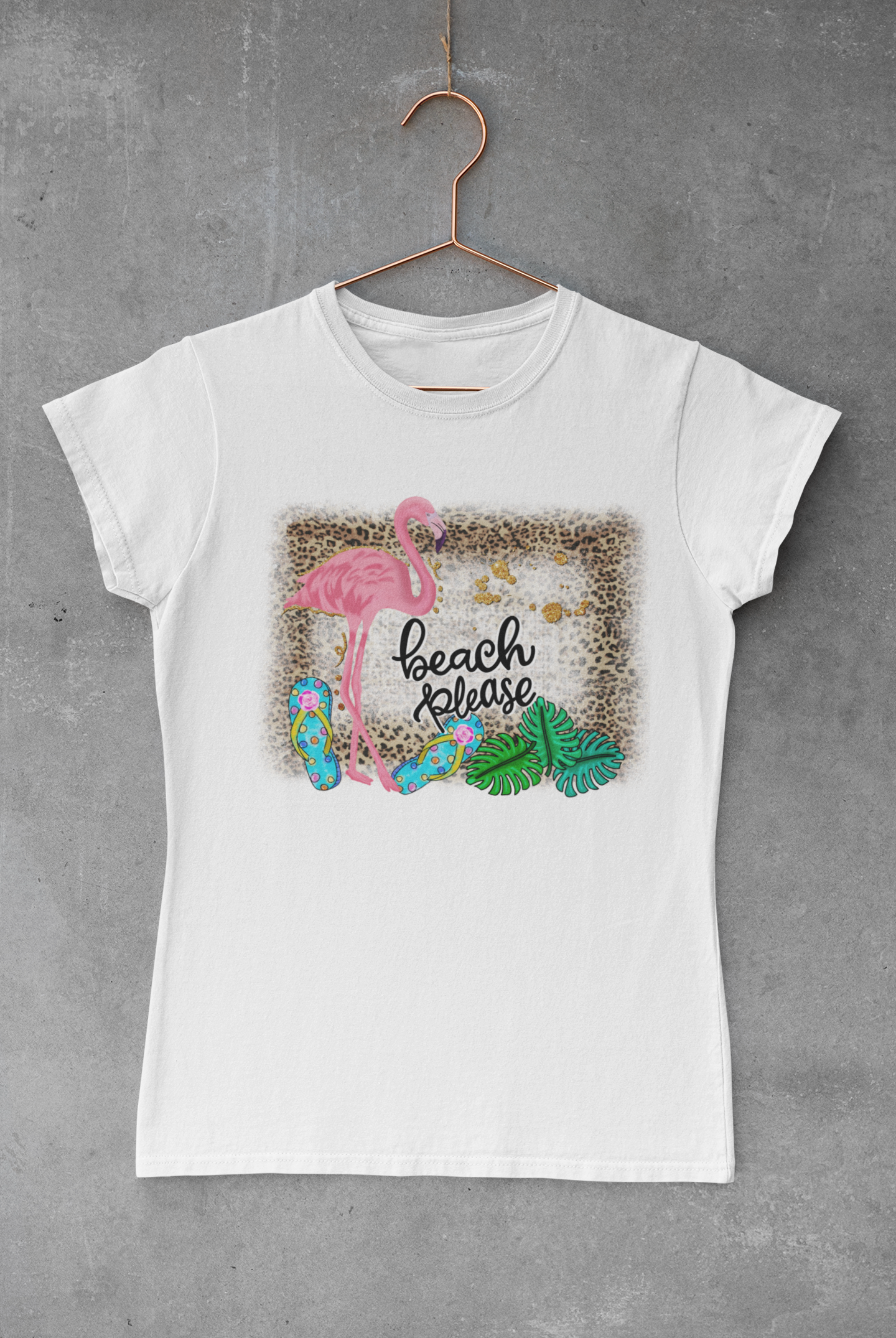 Beach Please Flamingo Transfer