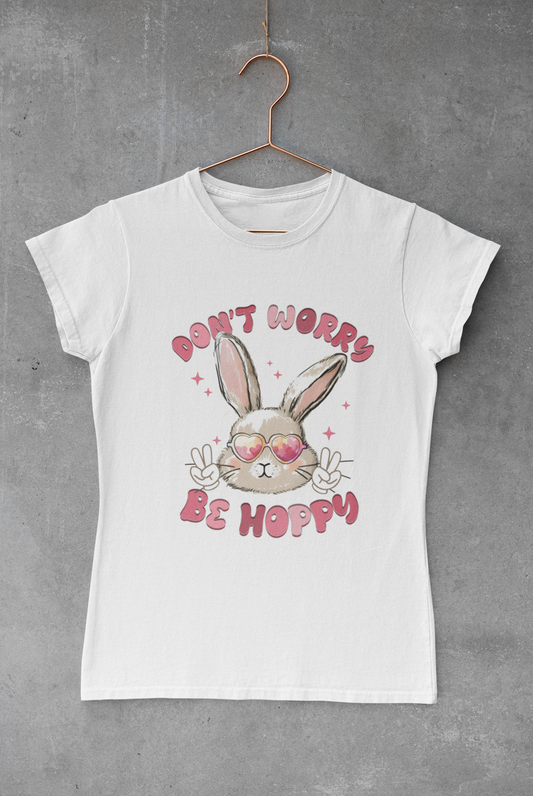 Easter Be Hoppy Peace Sign Transfer