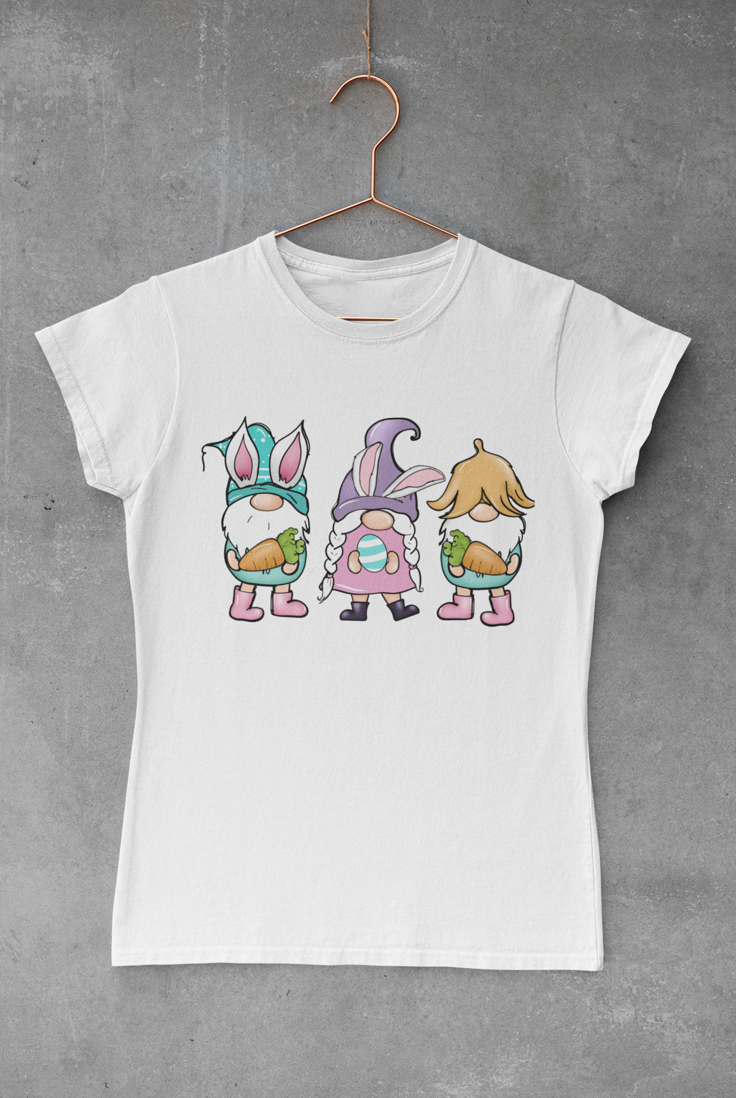 Three Easter Gnomes Transfer