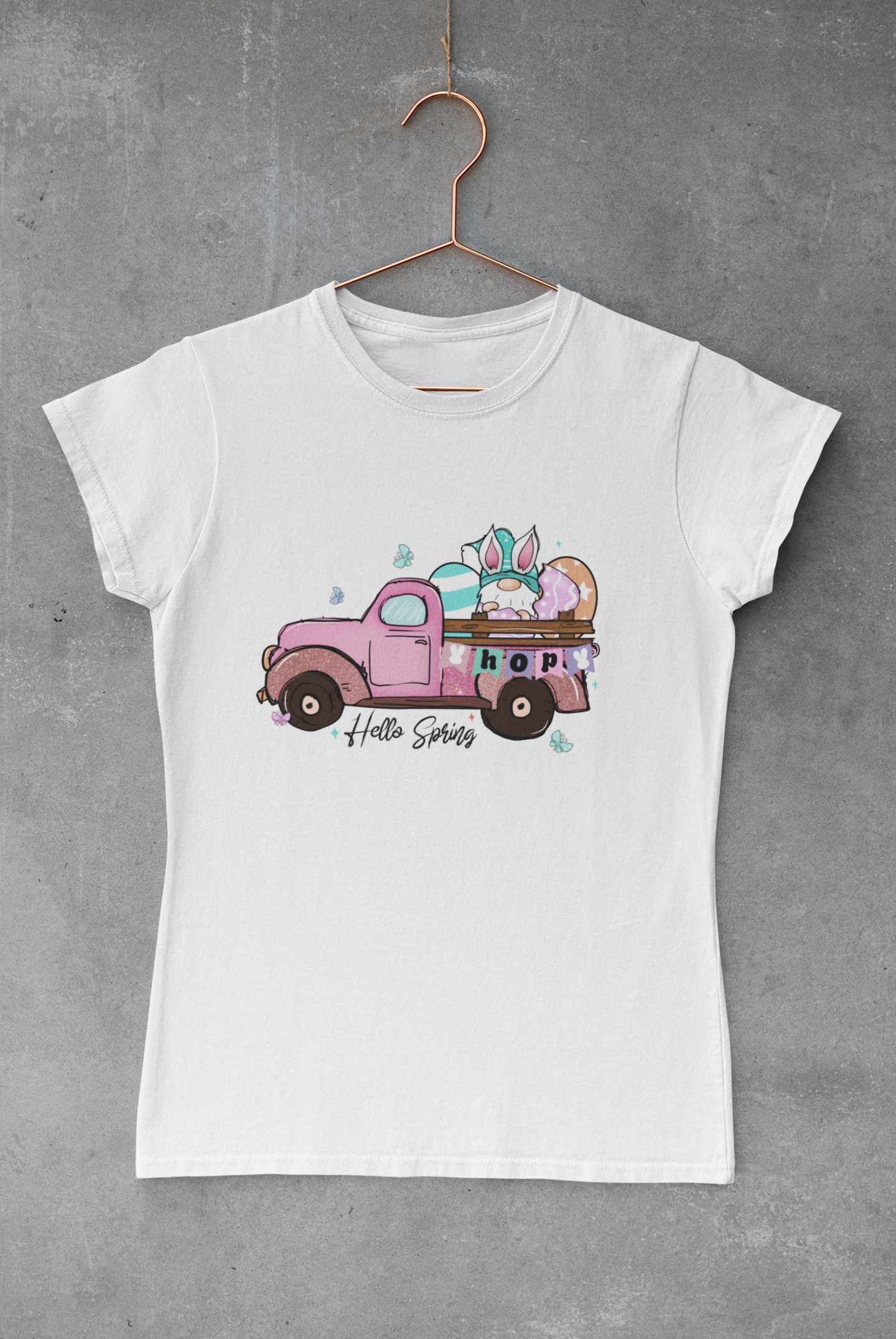 Hello Spring Easter Truck Transfer