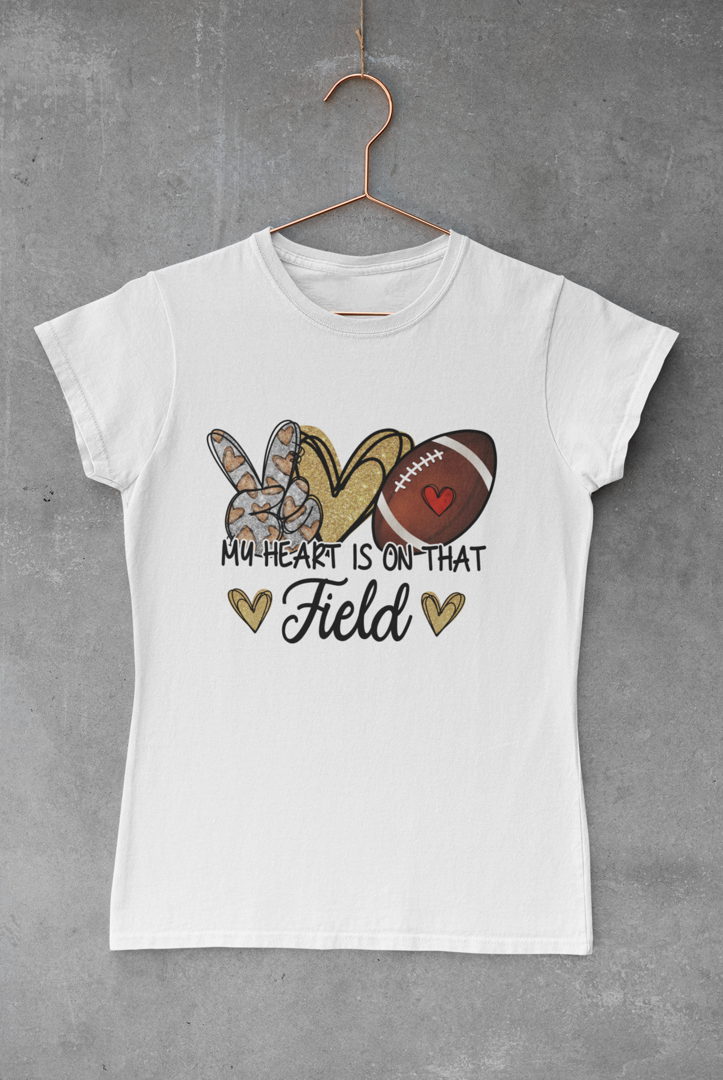 Football My Heart is on that Field Transfer