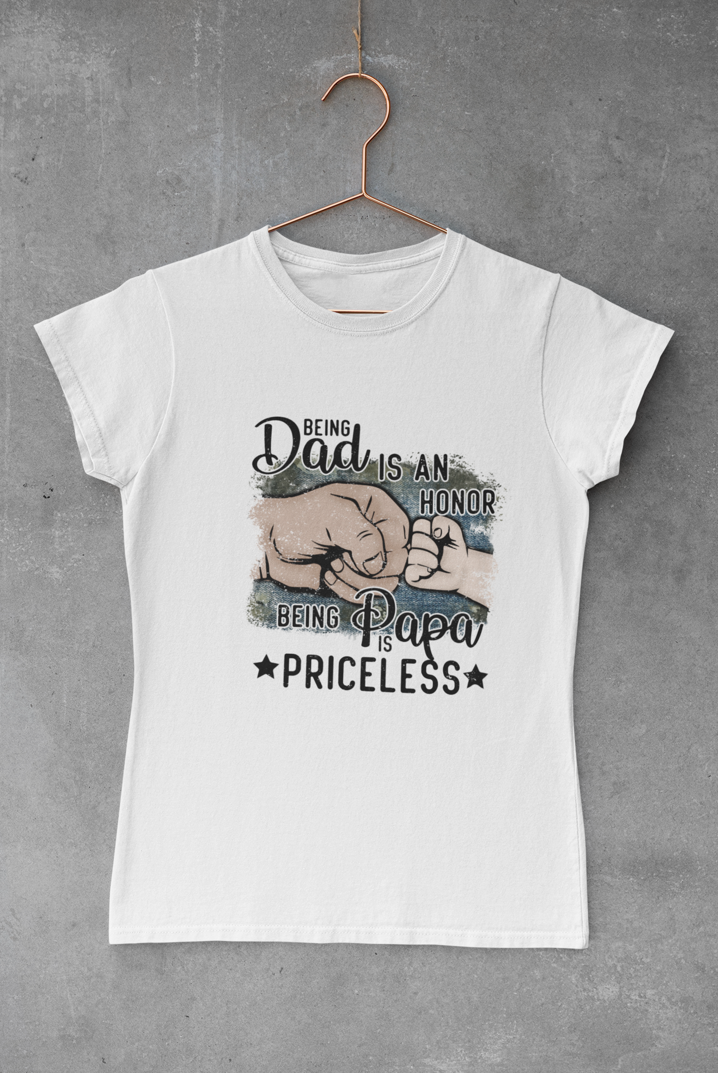 Dad Papa Priceless Transfer