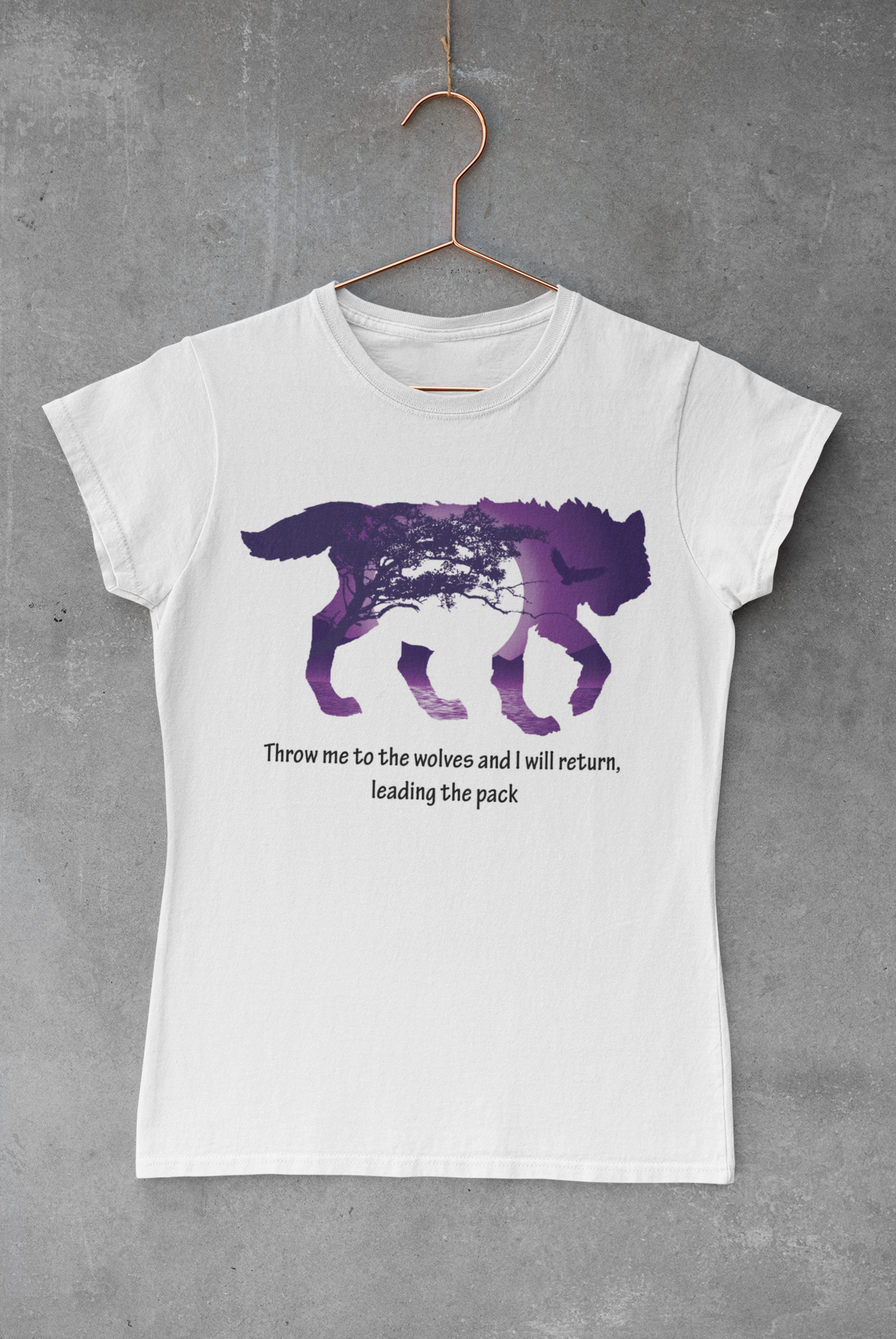 To The Wolves Sublimation Transfer