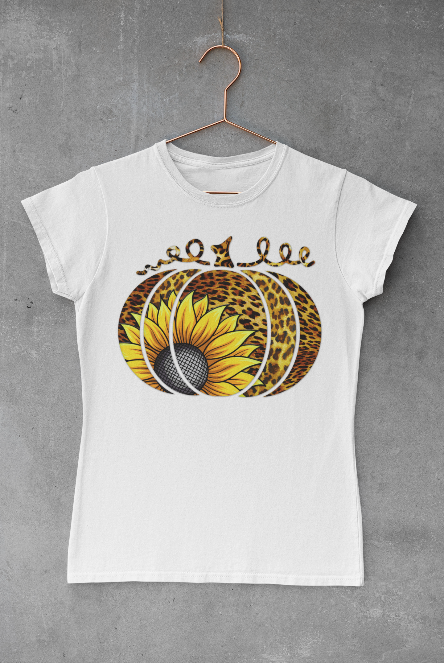 Sunflower Pumpkin Sublimation Transfer