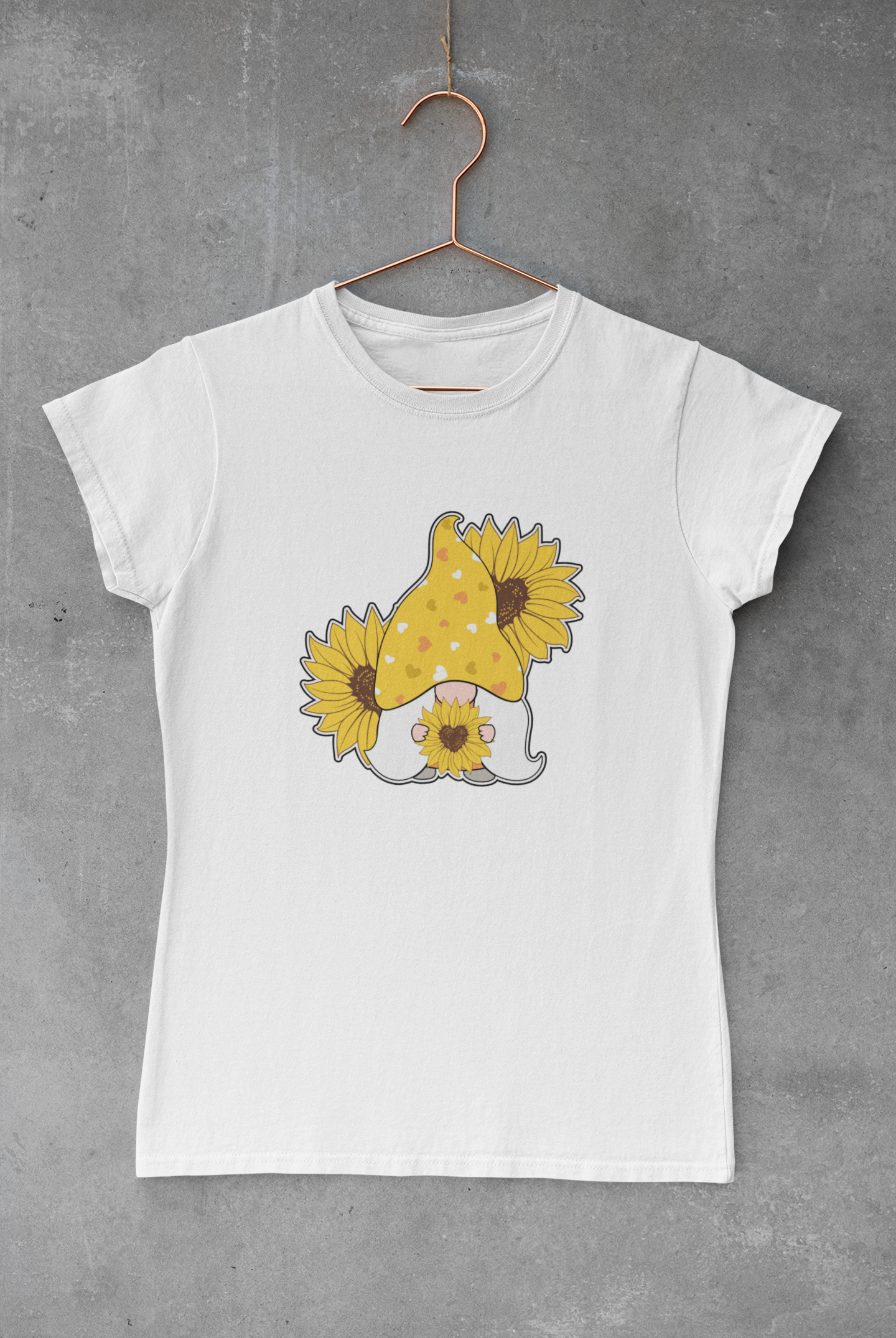 Gnomes Sunflower Transfer