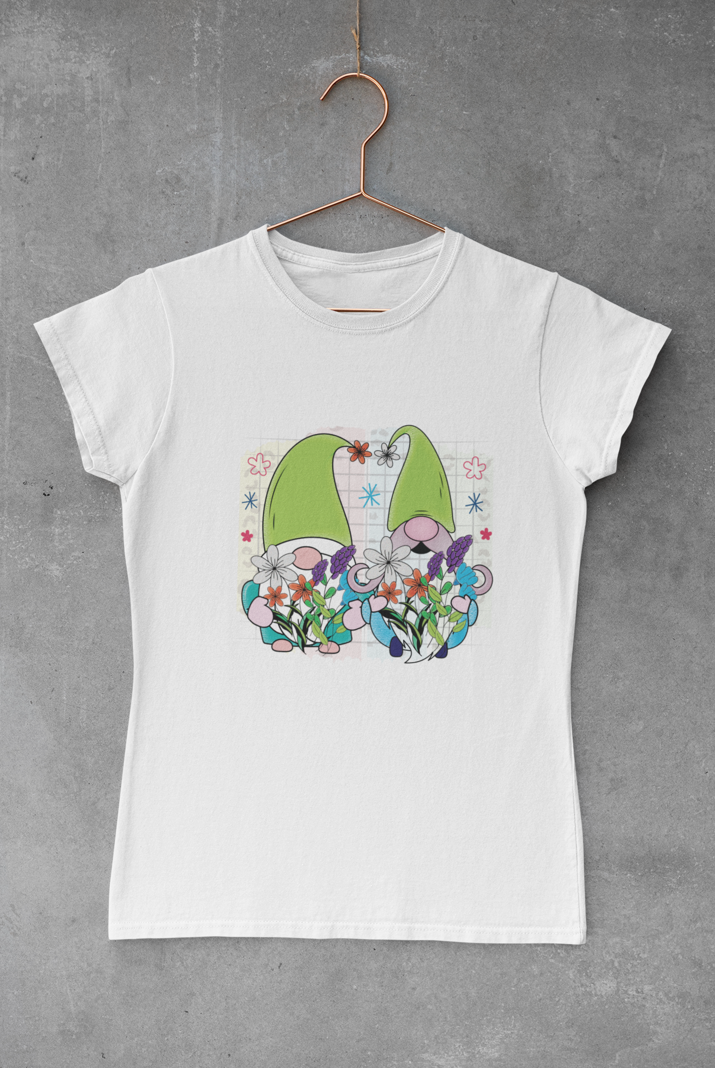 Floral Gnomes Transfer