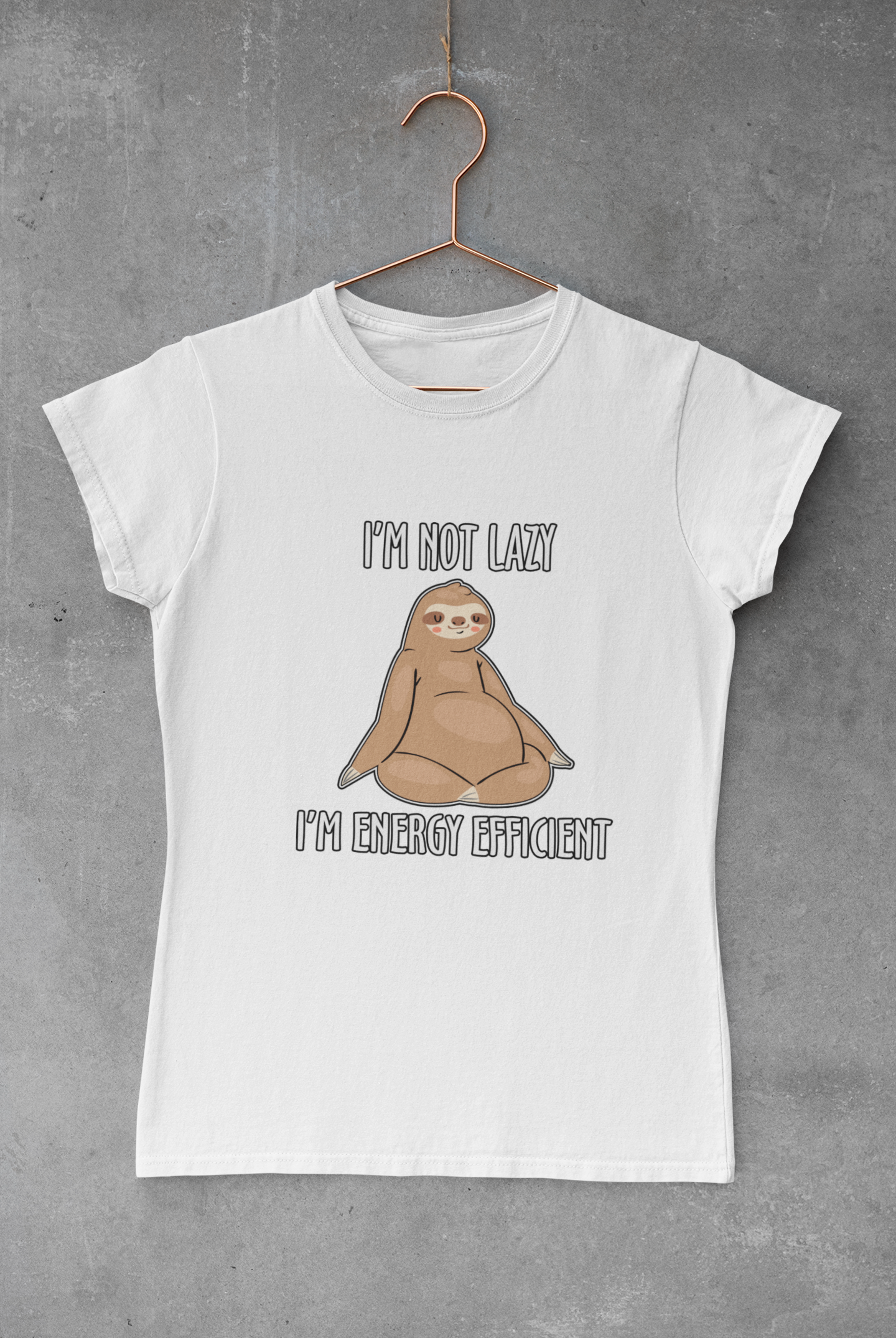 Not Lazy Sloth Transfer