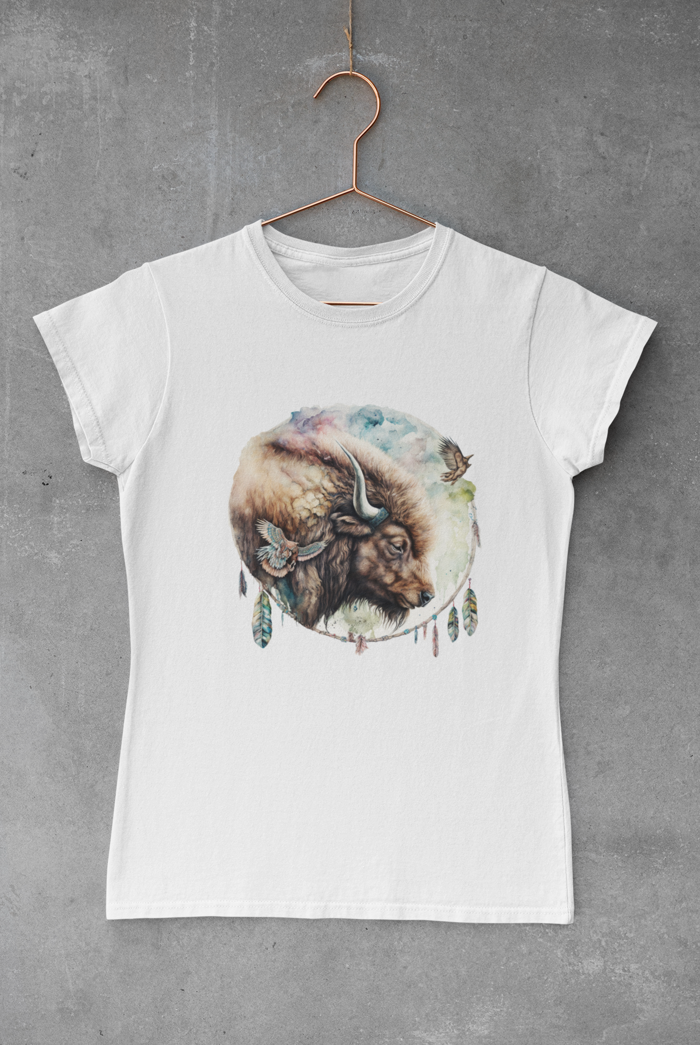 Highland Cow Dreamcatcher Transfer
