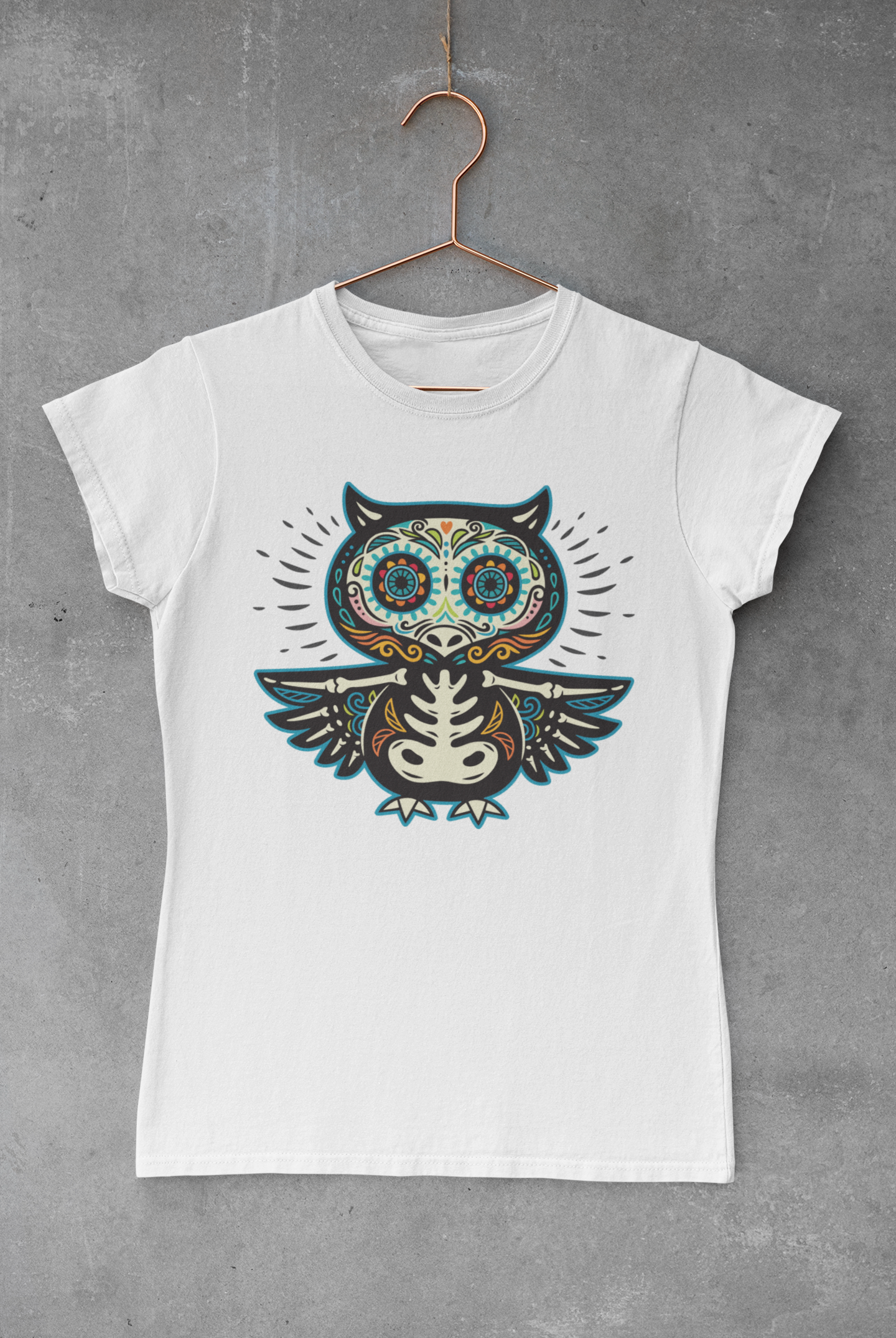 Owl Skull Sublimation Transfer